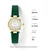Swatch Ženski sat Cary, Belo kućište, Zeleni