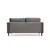 Atelier del Sofa Dvosed Rome 90x70x175cm Svetlosivi