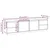 Vidaxl TV omarica medeno rjava 176x37x47,5 cm trdna borovina