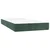 Krevet box spring s madracem LED tamnozeleni 80 x 200 cm baršun