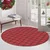 Conceptum Hypnose Woopamuk 464 Tepih, 110 cm, Crveni