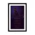 Plakat s paspartujem citat Nancy Newhall - 60x90 silver