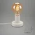 Briloner 7023-016 - Stona lampa TEEPU 1xE27/10W/230V bela