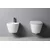 AVVA wall hung bidet 35,5x53cm, white - Bela - 35,5x53 cm - Sapho - 24 - Keramika - Classic - 355 - 530 - 14