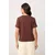 Trendyol Milla Ženska majica TWOSS26TS00207, Braon