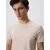 Reserved - Slim fit majica kratkih rukava od strukturirane tkanine