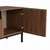 Hanah Home TV komoda Rivoli, 160 cm, orah Milano / crna