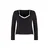 Trendyol Curve Ženska bluza Tbbaw26Af00043, Crna