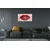 tulup.si Slika na steklu Rdeče ustnice 100x50 cm 4 obešalnika