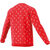 adidas moški pulover M Adidas Print Sweatshirt Rdeča