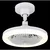 Globo 03680W - LED stropni ventilator LIDEA sa funkcijom prigušiva, LED/20W/230V, 3000-6500K, bela + daljinski upravljač