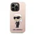 Maska Karl Lagerfeld Liquid Silicone Ikonik NFT za iPhone 13 Pro, Roze