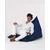 Atelier Del Sofa Vrtna vreča Bean Bag, piramida Big Bed Pouf - temno modra