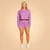 BeastPink Women‘s Grace Sweatshorts Purple