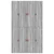 Krevet s ladicama Siva Sonoma 120 x 200 cm Konstruirano drvo