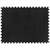 Gumena podna pločica crna 12 mm 90 x 120 cm