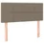 Vidaxl Box spring postelja z vzmetnico taupe 90x200 cm blago