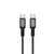 Kabel polnilni TRAVEL AND MORE - TYPE-C/TYPE-C, 100W, dolžina 1 m, črn