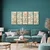 5-delna slika vintage ornamenti - 200x100