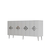 HANAH HOME Komoda Robber KB150 White Silver