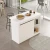 Hanah Home Kuhinjski sto OR2-W, 120x60x88.2 cm, Beli