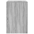 Ormar za perilicu rublja s pohranom Siva Sonoma 87 x 60 x 89 cm