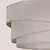 Brilagi - Luster ARROW na sajli 1xE27/60W/230V prečnik 45 cm bež