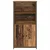 Highboard Staro drvo 62 x 36 x 121,5 cm Konstruirano drvo