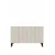 Hanah Home komoda Didema 120, 120 cm, bela / travertin