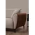 Atelier del Sofa Ugaona garnitura Aren 145x43x206cm Bež-Cimet
