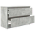 TV ormarić beton sivi 80x35x54 cm konstruirano drvo