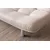 Atelier del Sofa Trosed na razvlačenje Krem