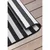 Črno-bel tekač 80x150 cm Viela – Hanse Home
