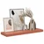 Polica na zidu 4 pcs Crvena 90 x 23,5 x 4 cm Konstruirano drvo