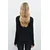 Cool & Sexy Ženska bluza M1908, Crna