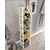 Hanah Home višenamenska polica Mini Flower 8, 23 cm, bela