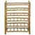 Stalak za vino Prirodna 57 x 29,5 x 72 cm Bambus