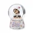 Novogodišnja glitter kugla kuće - 6.5cm Nici 49353