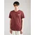 THE NORTH FACE Majica SIMPLE DOME rjasto rjava/bela