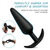 SuperLove Silicone Anal Plug Training Set for Beginners & Advanced Black