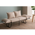 ATELIER DEL SOFA Sofa dvosed Viper 2 Seater Cream