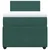 Vidaxl Box spring postelja z vzmetnico temno zelena 80x200 cm žamet