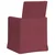 Trpezarijske stolice 2 pcs boja crnog vina 57 x 67 x 95 cm