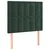 Vidaxl Box spring postelja z vzmetnico temno zelen 90x190 cm žamet