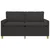 Vidaxl Kavč Temno siva 156 x 81 x 87,5 cm Blago