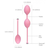 Vaginalne kroglice Pillow Talk Frisky, roza