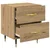 Noćni ormar s ladicama 2 pcs Umjetnički hrast 40 x 35 x 47,5 cm