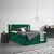 Boxspring Krevet Minola Gold Exkluziv 180/200 cm , tamnozelena