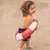 Swim Essentials Šlauf za decu, 55cm, Crveno-beli