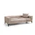 Atelier del Sofa Trosed na razvlačenje Horizon 95x43x173cm Svetlobraon